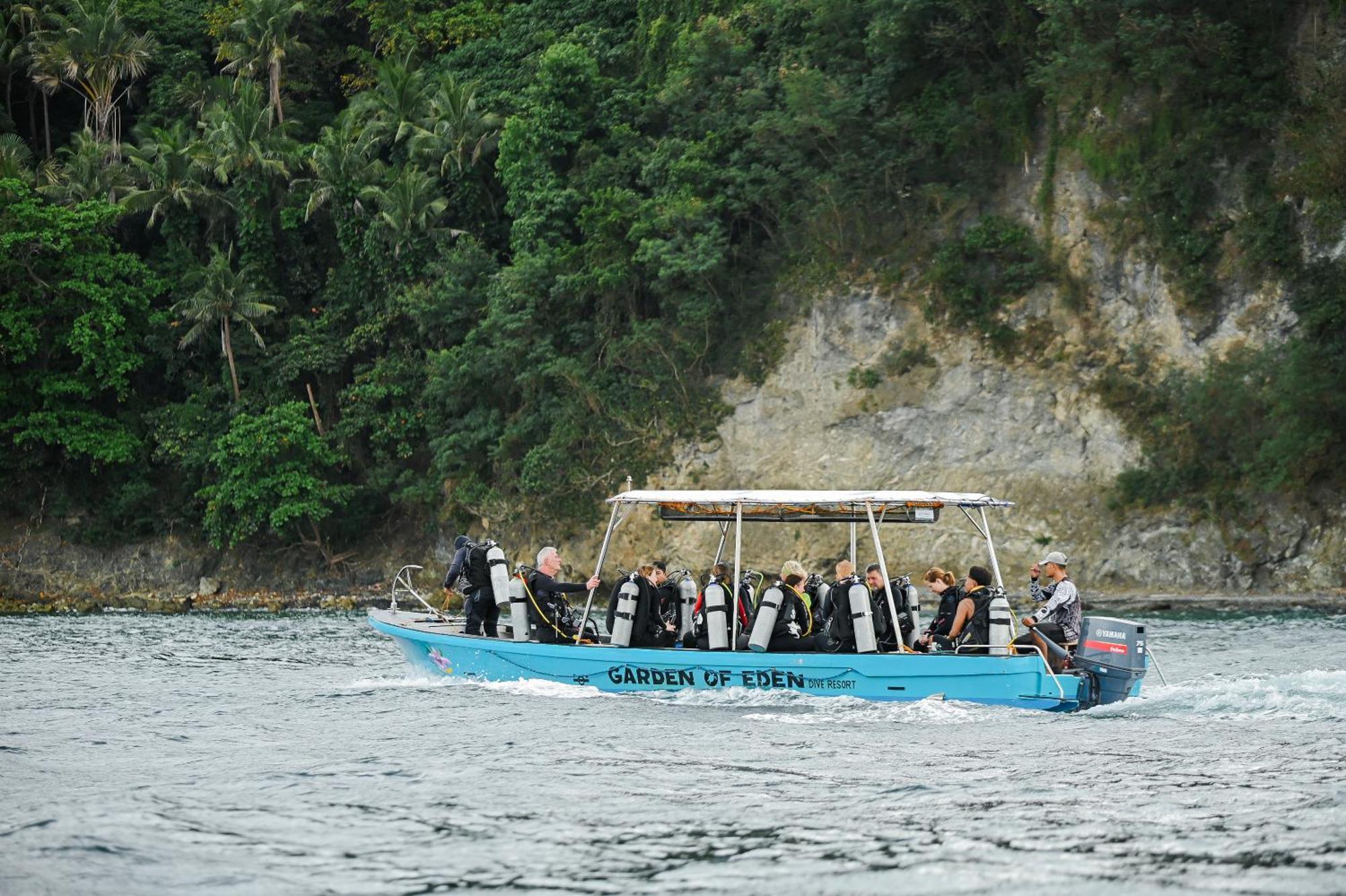 Garden Of Eden Dive Resort Puerto Galera Zewnętrze zdjęcie